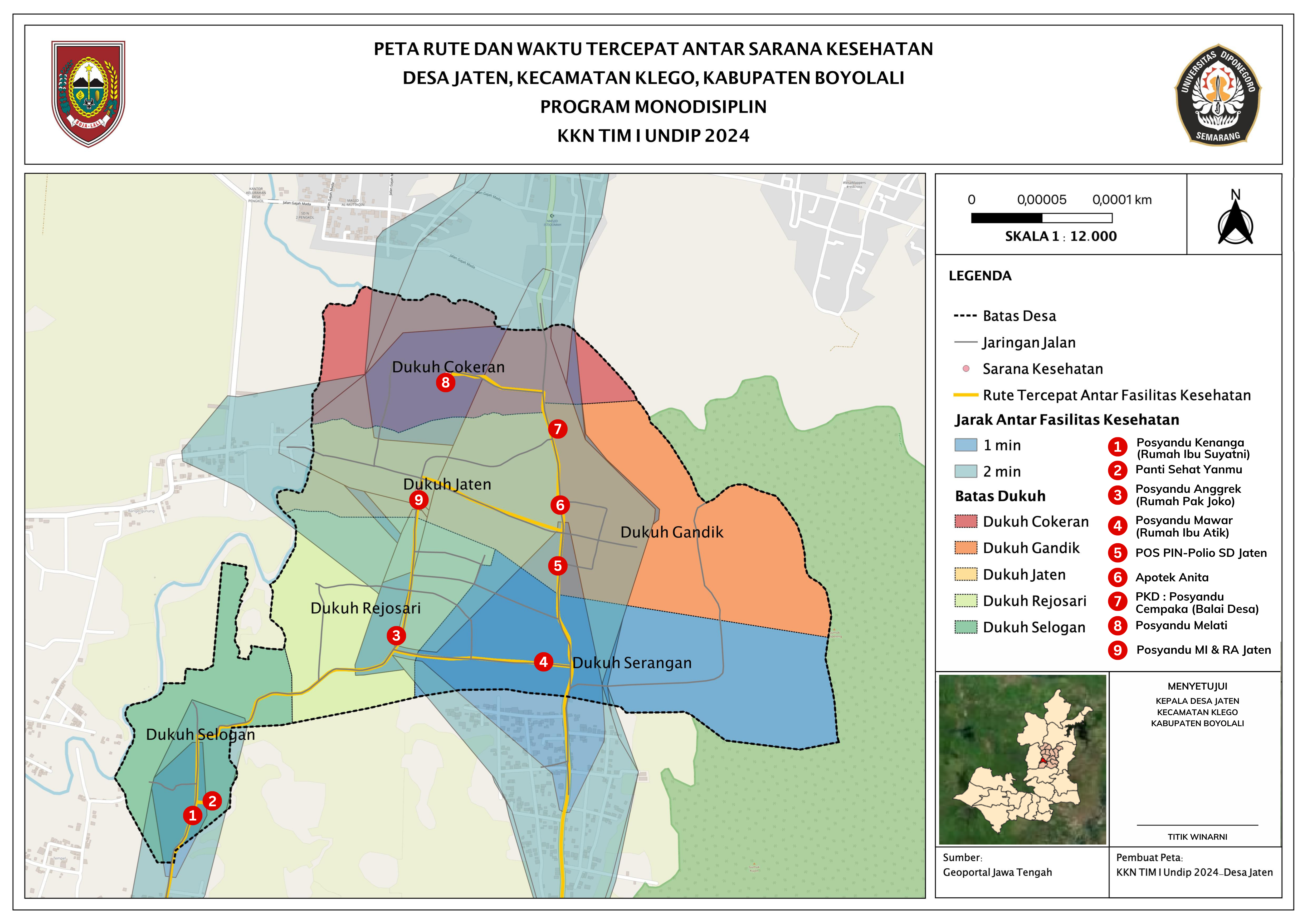 Sarana Kesehatan Desa Jaten