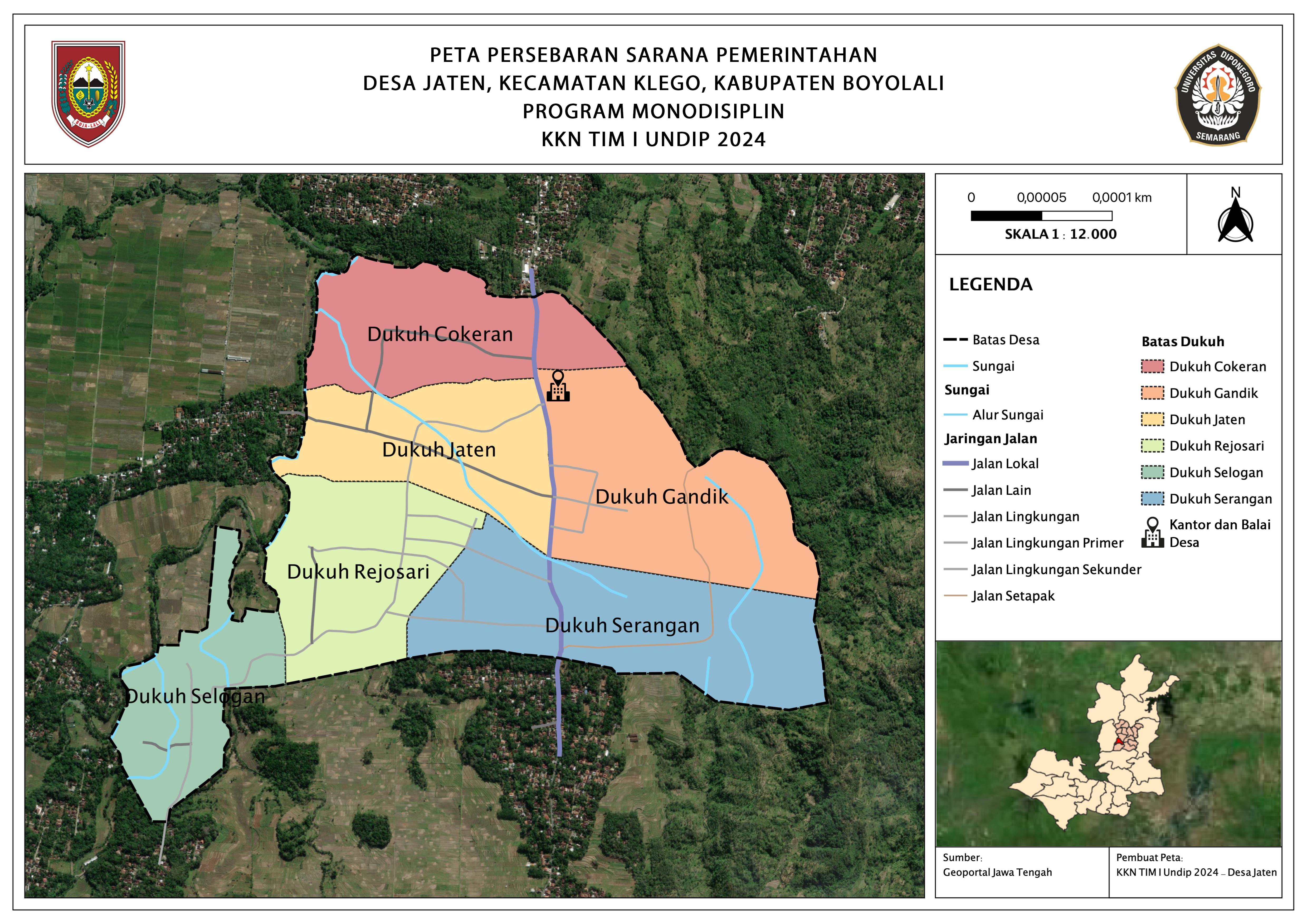 Sarana Pemerintahan Desa Jaten